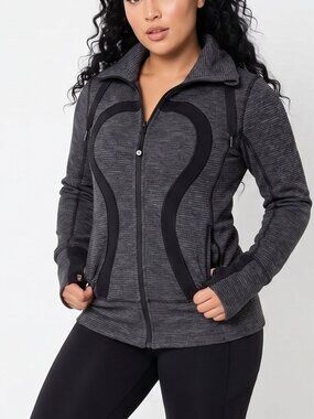 Lulu In Stride Jacket - Herringbone